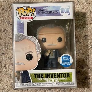 Funko Pop! Movies #1006 EDWARD SCISSORHANDS THE INVENTOR Funko Limited Edition